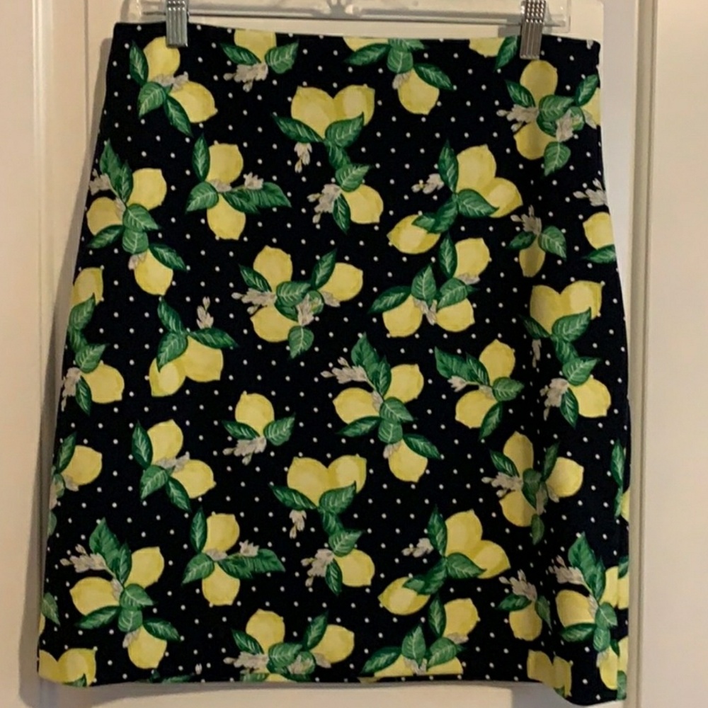 Talbots Lemon Pencil Skirt Size 10